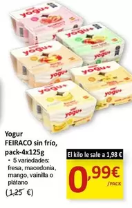 Feiraco - Yogur Sin Frio