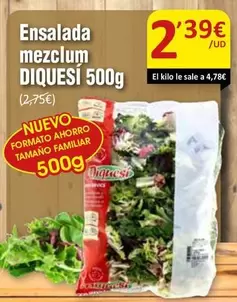Dia - Ensalada Mezclum Diquesi
