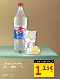 La Casera - Gaseosa Blanca