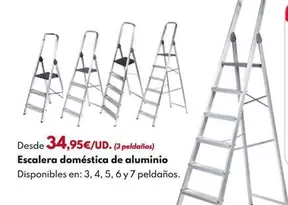 Escalera Domestica De Aluminio