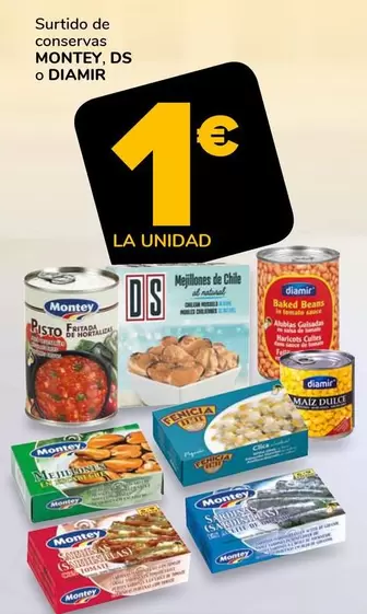 Montey/Ds/Diamar - Surtido De Conservas