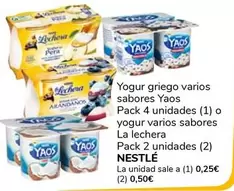 Yaos/La Lechera/Nestlé - Yogur Griego