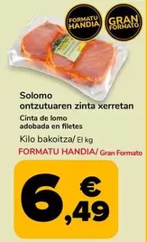 Cinta De Lomo Adobada En Filetes