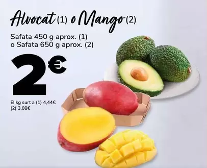Avocat O Mango 