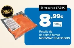 Norway Seafoods - Retalls De Salmó Fumat 