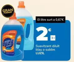 Luzil - Suavitzant Diluït Blau O Sublim