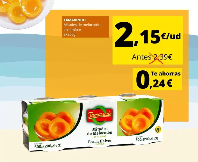 Mitades De Melocoton