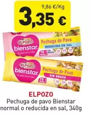 elpozo - Pechuga De Pavo Bienstar Normal O Reducida En Sal