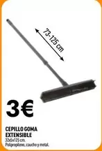 Cepillo Goma Extensible