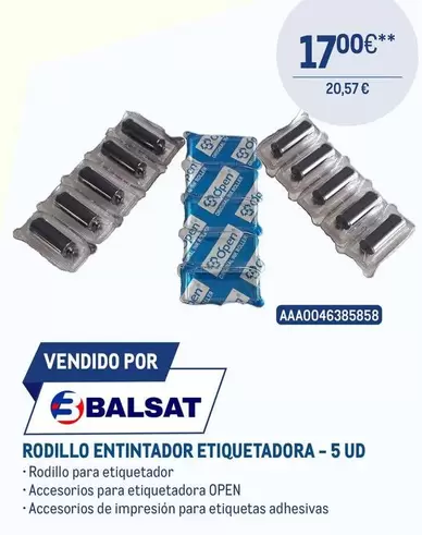 Rodillo Entinador Etiquetadora