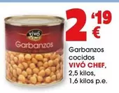 vivo cheff - Garbanzos Cocidos
