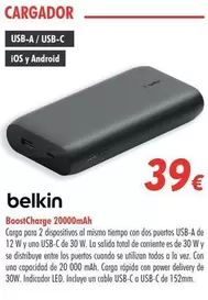 Belkin - BoostCharge 20000mAh