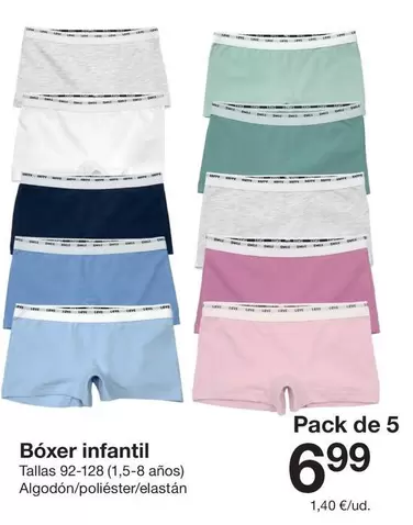Bóxer Infantil