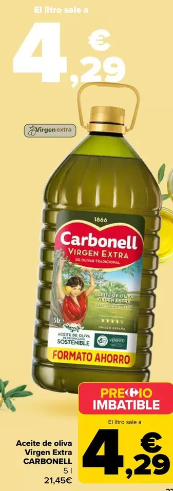 Carbonell - Aceite De Oliva Virgen Extra 