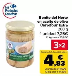 Carrefour Extra - Bonito Del Norte En Aceite De Oliva 