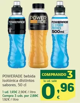 Powerade - Bebida Isotonica Distintos Sabores