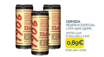 1906 - Cerveza