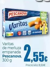 Pescanova - Varitas De Merluza Empanada