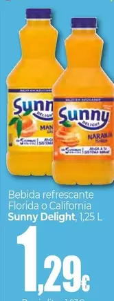 Sunny Delight - Bebida Refrescante Florida O California