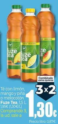 Fuzetea - Te Con Limon Mango Y Pina O Melocoton
