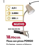 Flexo Con Pinza Pongo