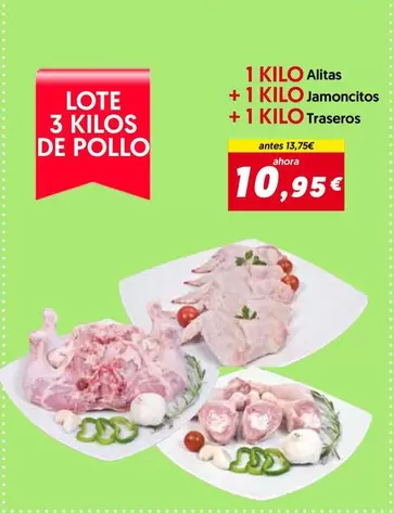 Jamoncitos + 1 Kilo Traseros