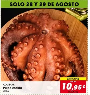 cocimar - Pulpo Cocido