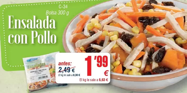 Ensalada Con Pollo
