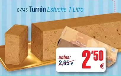 Turrón Estuche 1 Litro