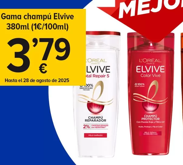 L'Oréal - Gama Champú Elvive