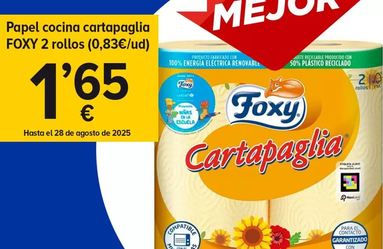 Foxy - Papel Cocina Cartapaglia