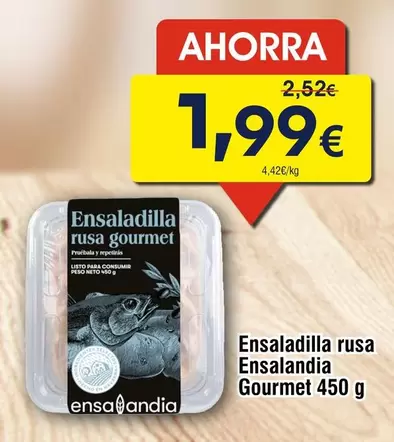 Gourmet - Ensaladilla Rusa Ensaladilla