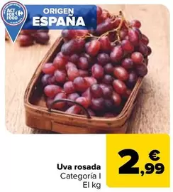 origen - Uva rosada