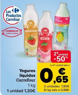 carrefour - Yogures líquidos