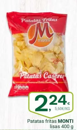Monti - Patatas Fritas Lisas