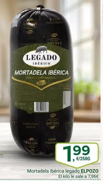 Legado ElPozo - Mortadela Iberica