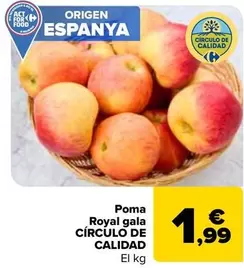 Círculo De Calidad - Poma Royal Gala