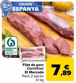 Carrefour El Mercado - Filet De Porc 