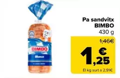 Bimbo - Pan Sandvitx