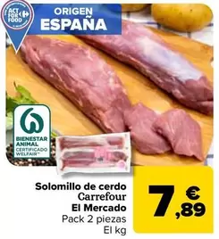 carrefour - Solomillo De Cerdo El Mercado