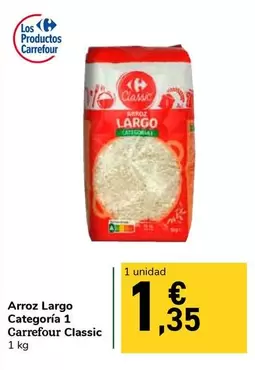 carrefour - Arroz Largo Categoria 1 Classic