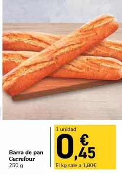 carrefour - Barra De Pan