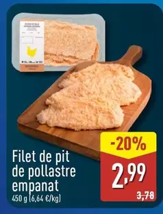 Filet De Pit De Pollastre Empanat