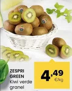 Zespri - Green Kiwi Verde Granel