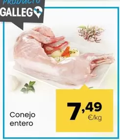 Conejo Entero