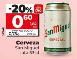 San Miguel - Cerveza  Lata 33 Cl