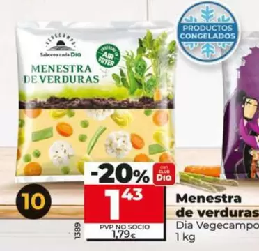 Dia Vegecampo - Menestra De Verduras 1 Kg