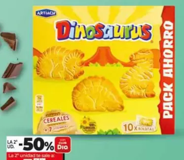 Artiach  - Galletas Dinosaurus 411 G