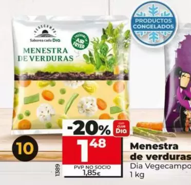 Dia Vegecampo - Menestra De Verduras  1 Kg