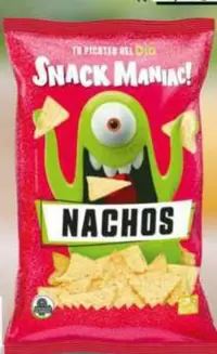 Dia Snack Maniac - Nachos Naturales 150 G